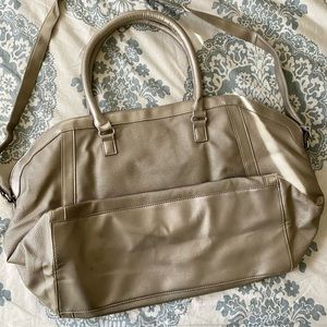 ULTA Metallic Weekender Bag
